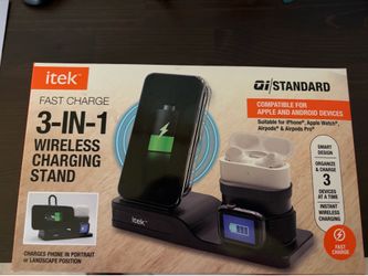 Itek 3in 1 charging Stand, new $6