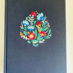 I 📖 Biblia Reina Valera 1960 – Letra Grande 12pt – Tapa Dura de Tela Bordada en Azul