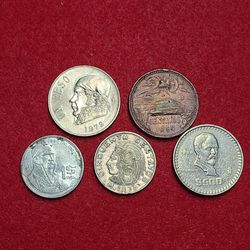 Mexican Mexico coins set# 9