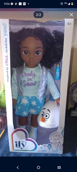 18" ily frozen doll