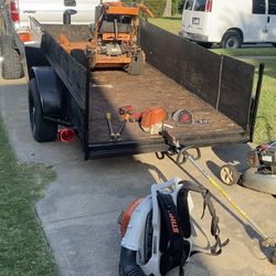 6’ Wide X 10’ Long Hauling Trailer 