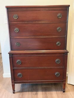 Antique/vintage Highboy Dresser