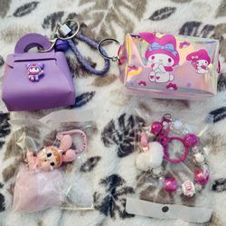 Keychains For Sale , Labubu, Crybaby , Kuromi, Melody 