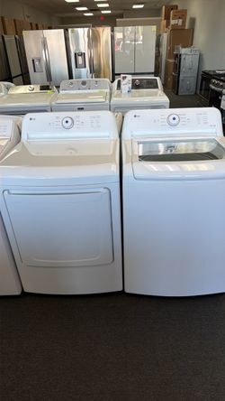 GE washer and dryer set