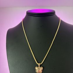 DIJE MARIPOSA  1.7 Grs  14 K  (Cadena No Incluida En Precio)