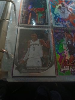 Victor wembeyama chrome and NBA hoops
