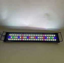 24" Full Spectrum LED Aquarium Light Reef Coral Marine Fish Tank Light
