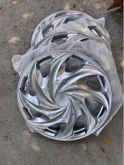 14” hubcap wheel rim covers  set of 4pcs scratched