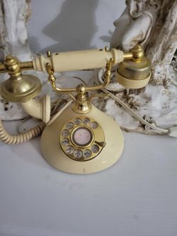 Antique Gold Telephone