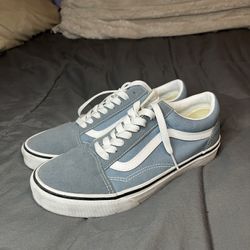 Blue Vans size 8.5w
