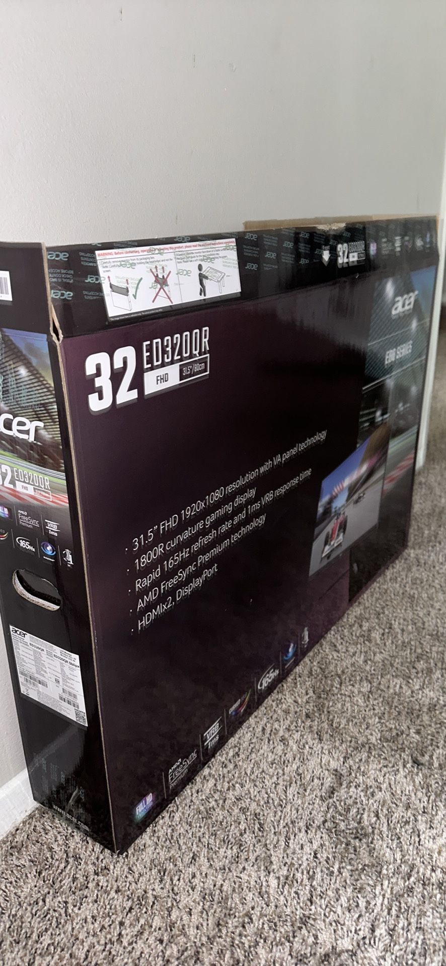 Acer Gaming Monitor 32in