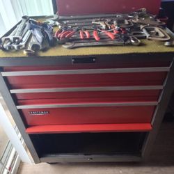 Tool Box With Tools 