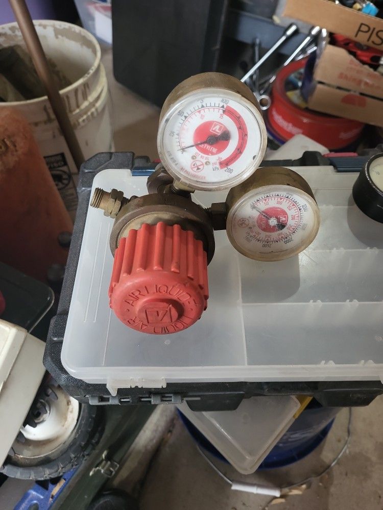 Torch Regulator, Brass , E Mesa