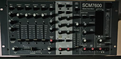 Stereo Club Mixer Biamp Scm7600