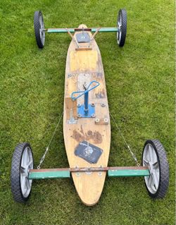 Soap Box Derby Car Bar and Running Gear
