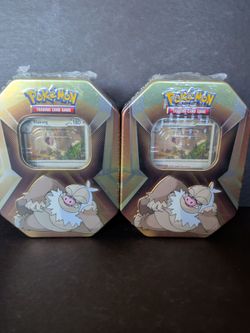 Pokemon Cards (2) Triple Whammy Slacking Tins