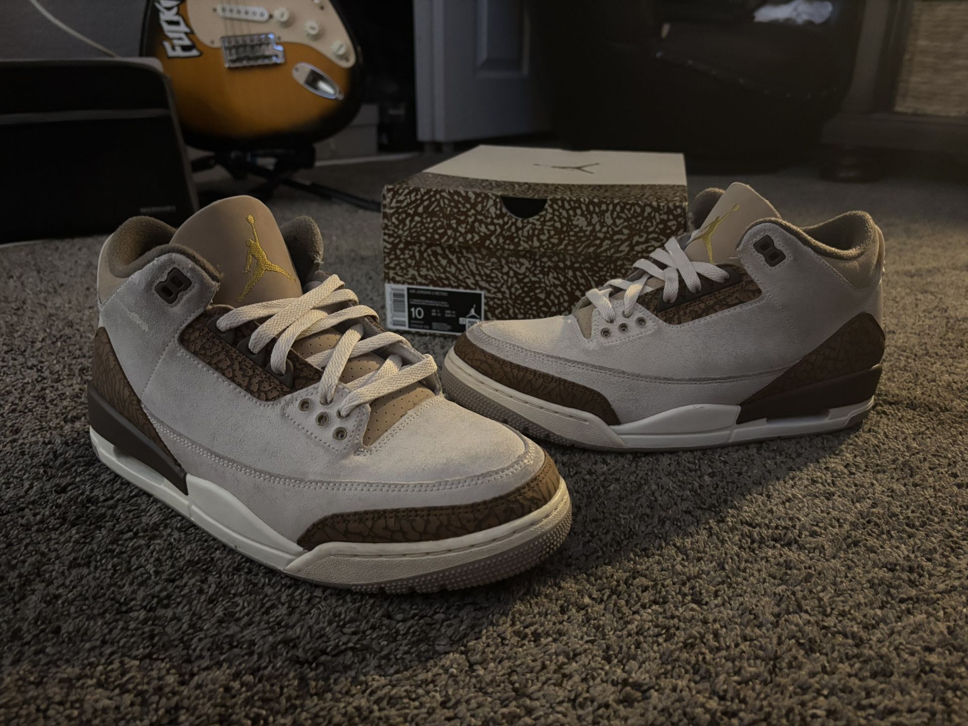 Air Jordan 3 Retro Palomino Size 10 With Box