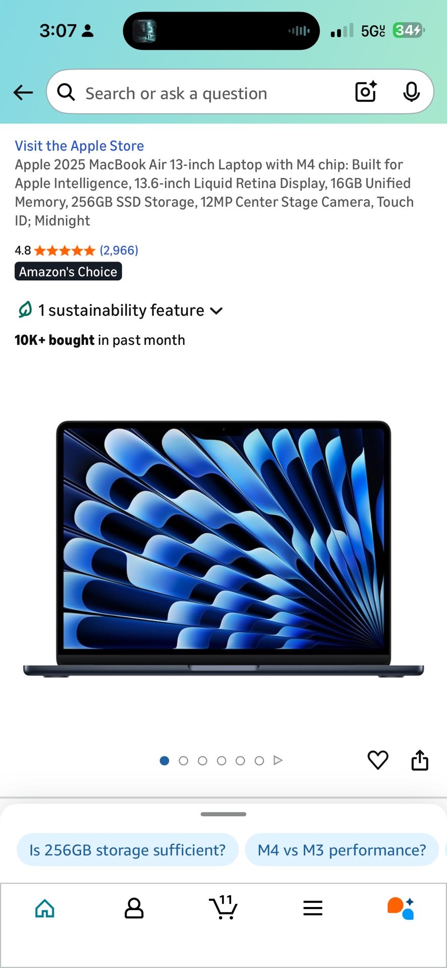 Brand New 2025 MacBook Air (M4, 13-inch) – Factory Sealed – (Cash Only)