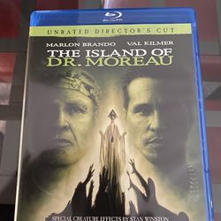 The island of dr moreau unrated director’s cut blu ray