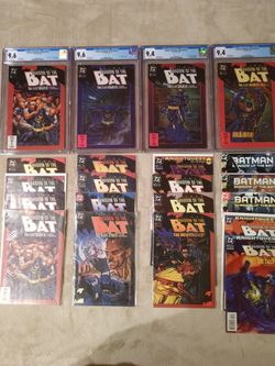 Batman Shadow Of The Bat CGC And Raw Lot #1-4
