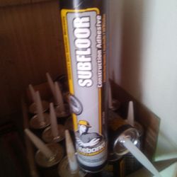 Subfloor Construction  Adhesive 