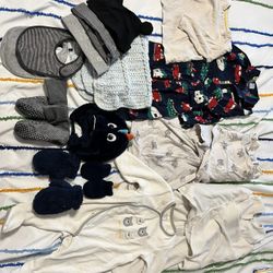 New Born To 18 Months Clothes/Pjs