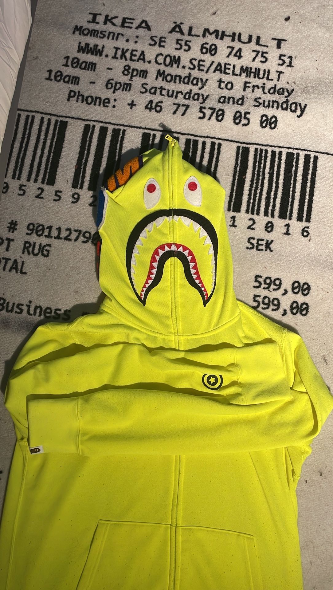 Bape Hoodie Size XL