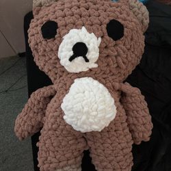 Giant Rilakkuma Crochet Plushy 