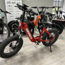 HOVSCO HovBeta 20" Foldable Electric Fat Tire Bike – 750W Motor, 28 MPH, Long Range!