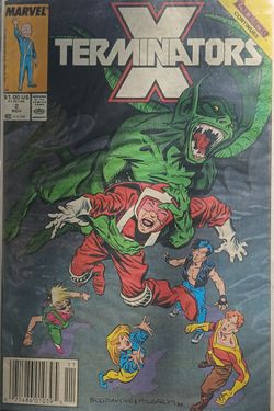 Terminator X # 2 Marvel Comic Book/ 1988