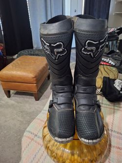 Motocross riding gear boots mens size 8