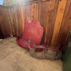 1998 Honda Civic Hood, Bumper, Radiator Support