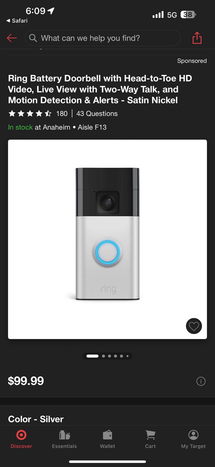 Ring Door Bell