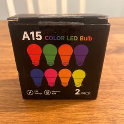 LED light Bulbs (2 Pack) RED