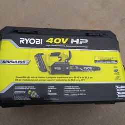 Ryobi 40v 12" HP Brushless Model Chainsaw 