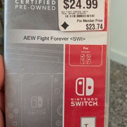 Nintendo Switch AEW fight forever