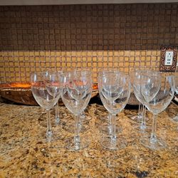 Wine glasses set of 11, 12 Oz glasses