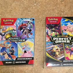 Pokémon Perfect Order & Journey Together Bundles
