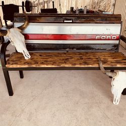 Tailgate Bench Hand Made ‼️