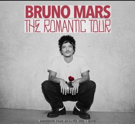 Bruno Mars tickets