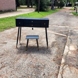New Vanity With Stool