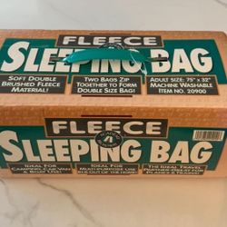 FLEECE SLEEPING BAG 