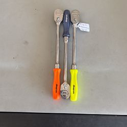 3/8”drive 11-1/4”long Snap On Ratchets FHLD 80 $600brand New 