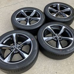 Rims Black rines  Wheels 5 Lugs 5x114.3 Has For Lexus Infiniti Mustang Accord Civic Maxima Altima Camry Avalon Crown Victoria Genesis 