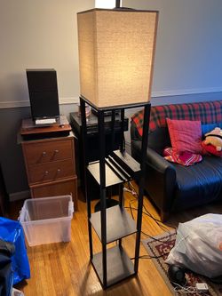 2 Modern Floor Lamps Bundle - NOT INC. BULBS