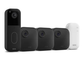 Blink Video Doorbell and 3 Outdoor 4 Cameras System