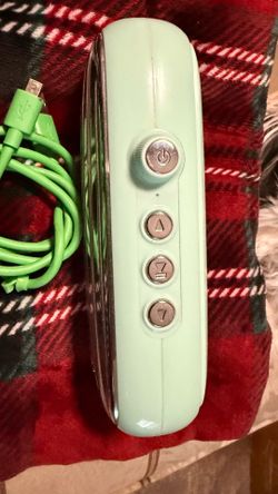 JAM Retro Classic+ Blutooth Speaker, 12 Hours Play Time, Aux-in Port, USB Charging, Mint
