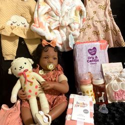 Mommy's Little Sunflower Reborn Baby Bundle 