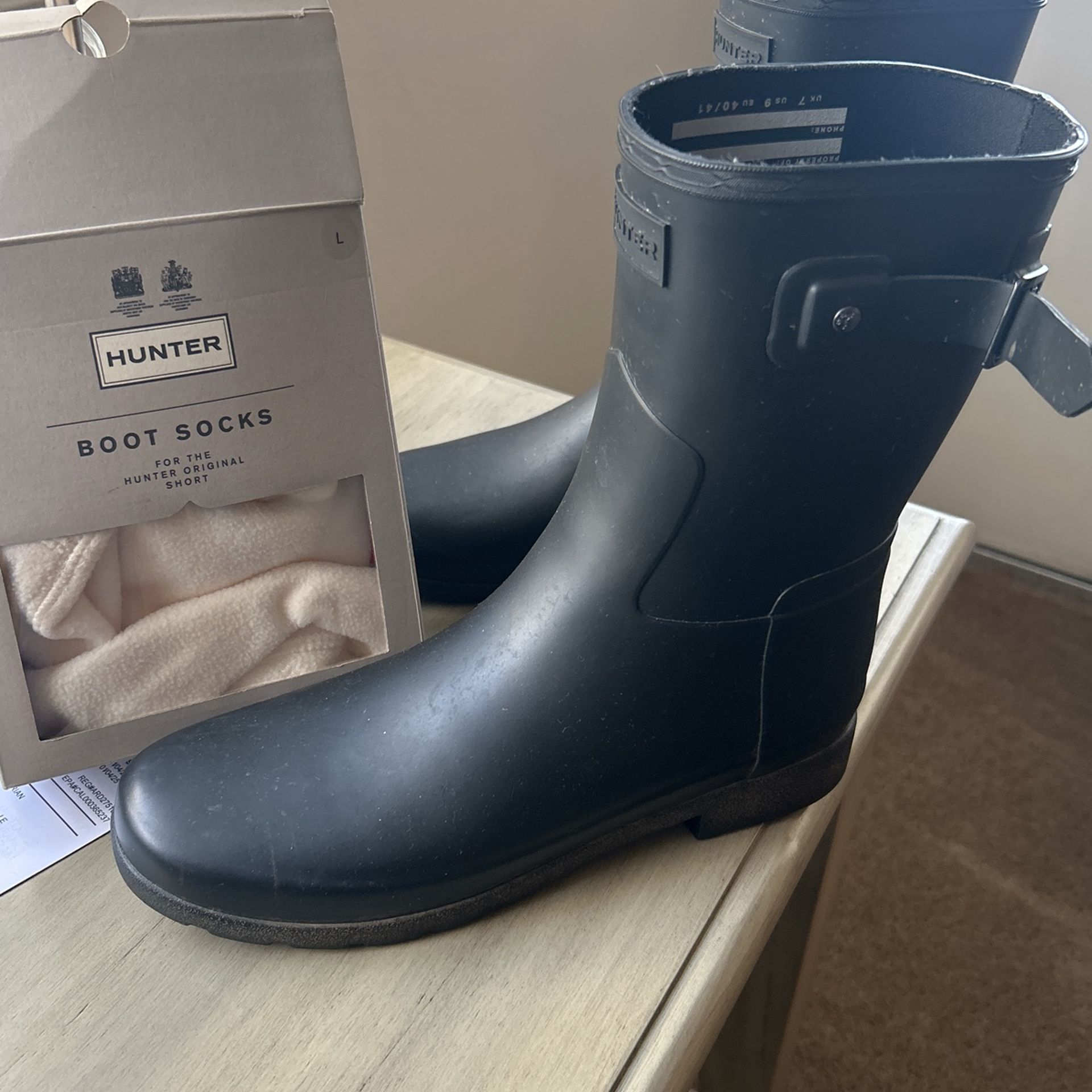 Rain Boots . Hunter