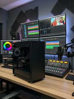 🧠 AI | WORKSTION | EDITING | PC | TOWER 🧠THREADRIPPER PC | AMD THREADRIPPER 7970X | RTX PRO 6000 | 128GB DDR5 RAM | 4 TB NVME SSD. WINDOWS 11 PRO